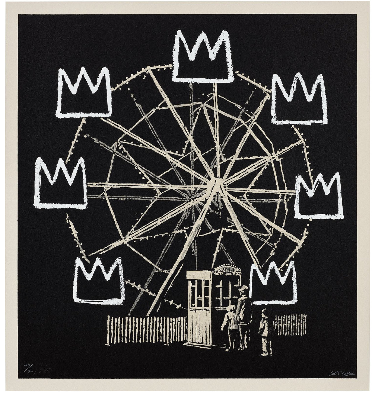 Banksquiat (Black) — Signed