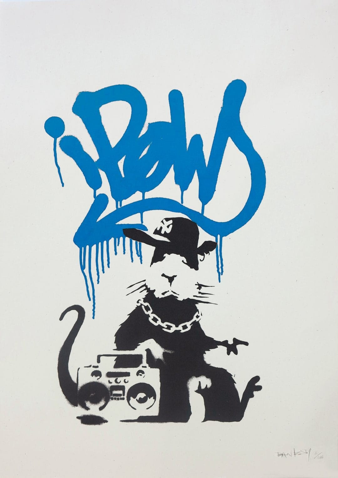 GANGSTA RAT (BLUE)
