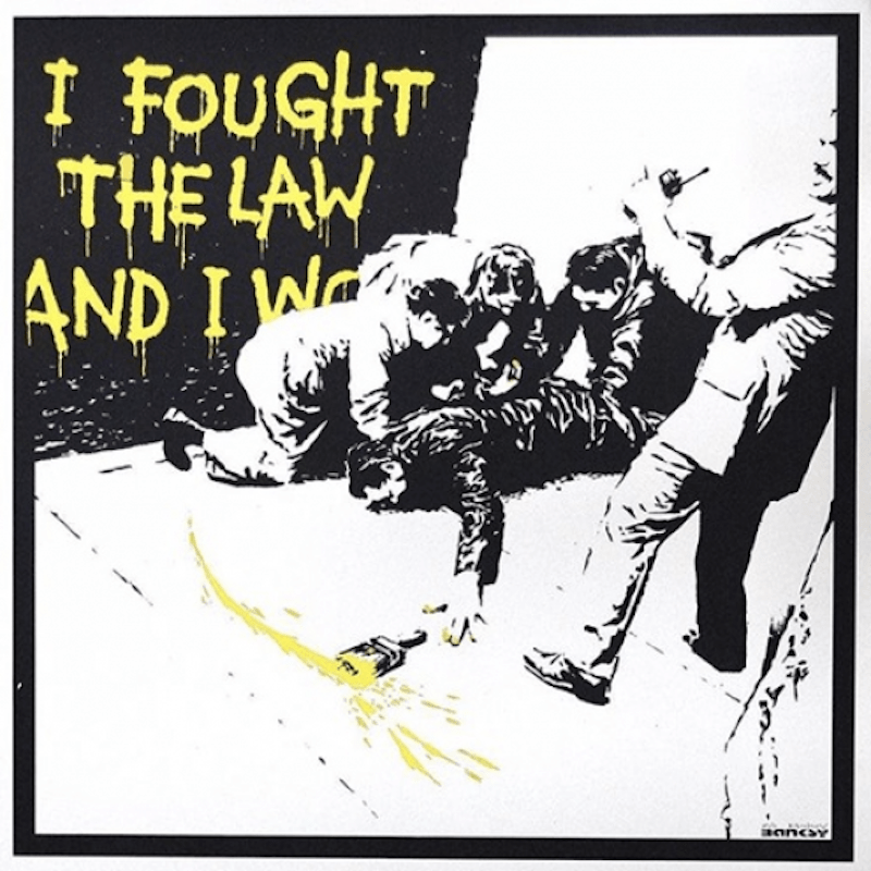 I Fought The Law (Yellow) AP — Signed