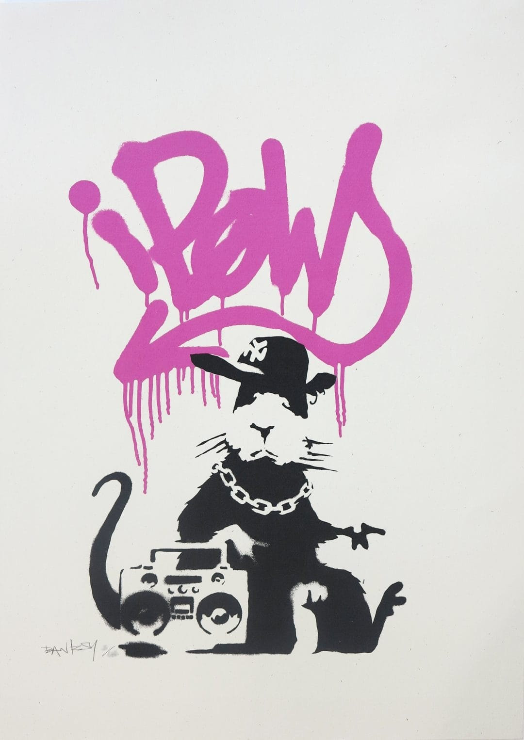 GANGSTA RAT (PINK)