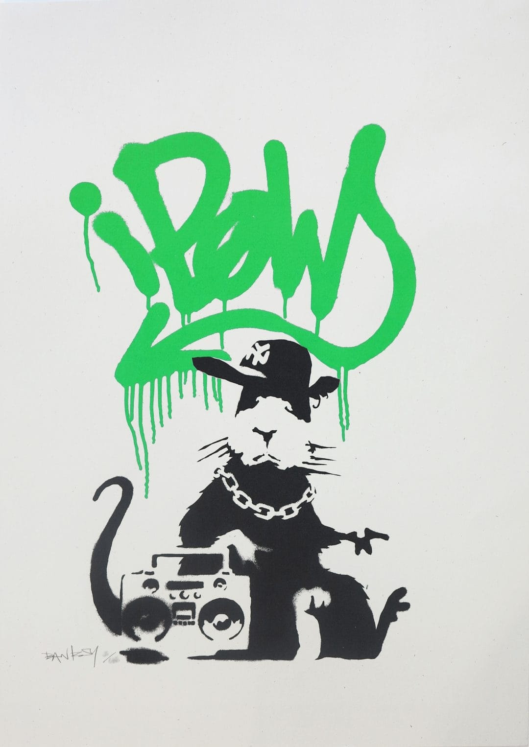 GANGSTA RAT (GREEN)