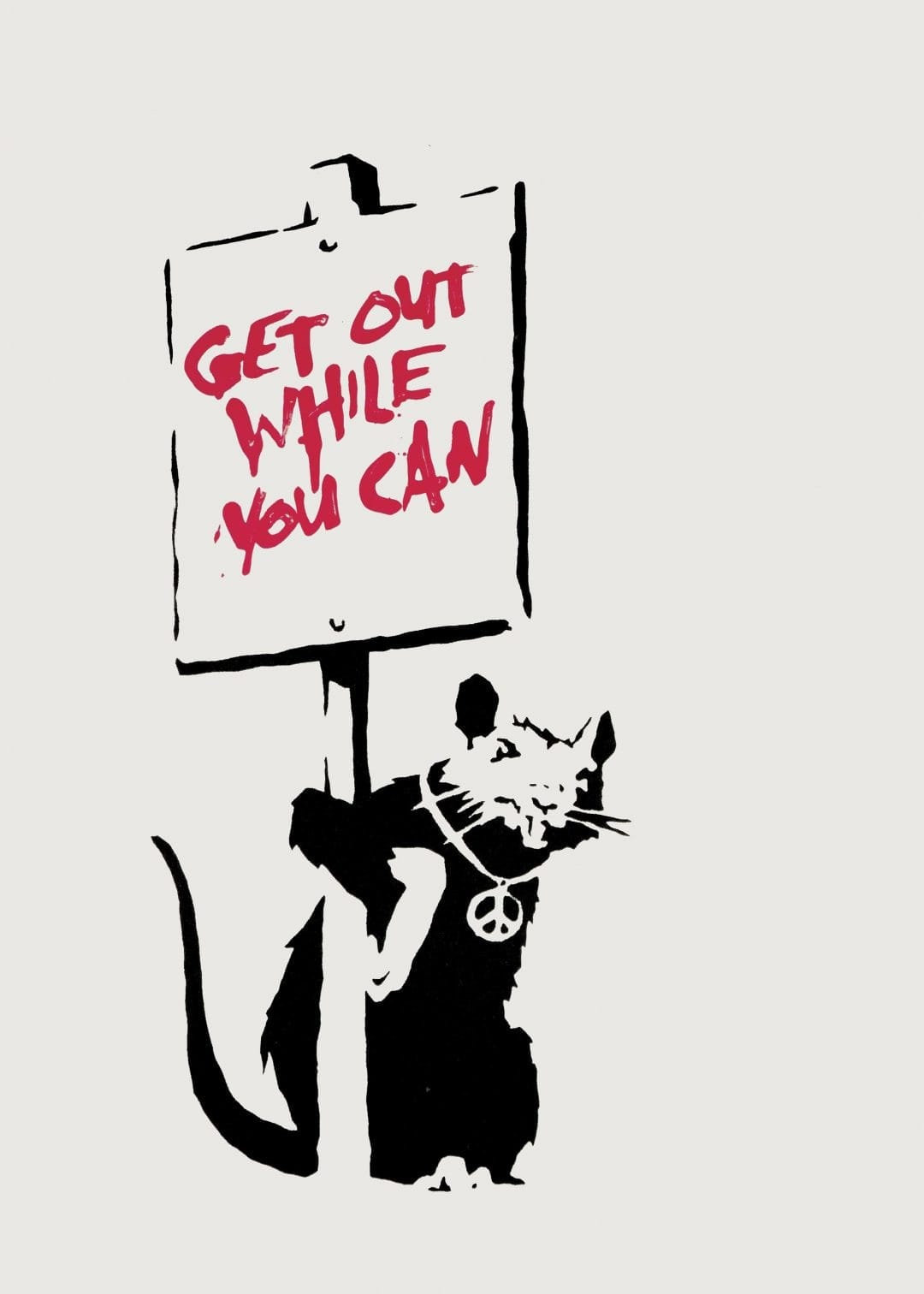 GET OUT WHILE YOU CAN (RED)