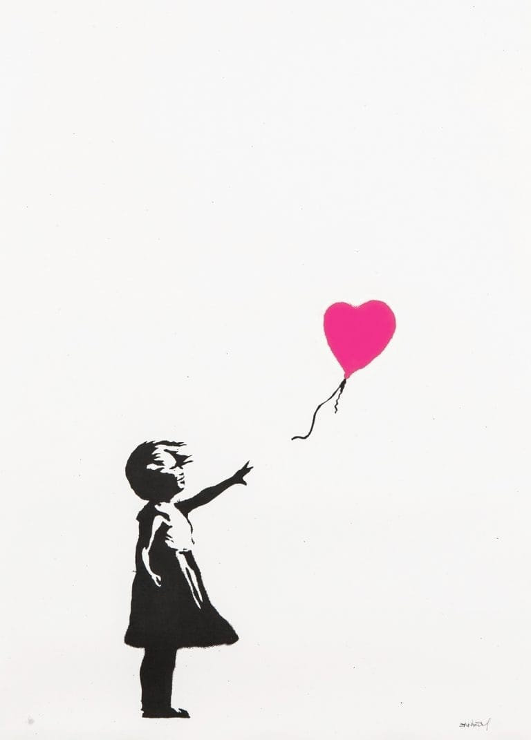 Girl With Balloon — Unsigned
