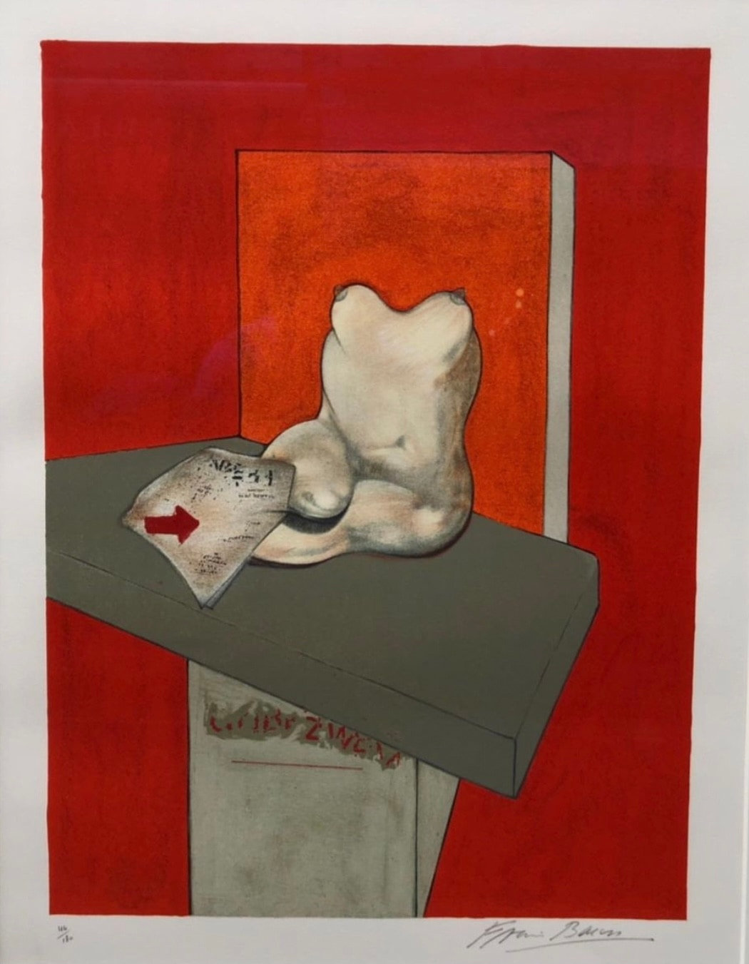 Bacon Study Of A Human Body After In