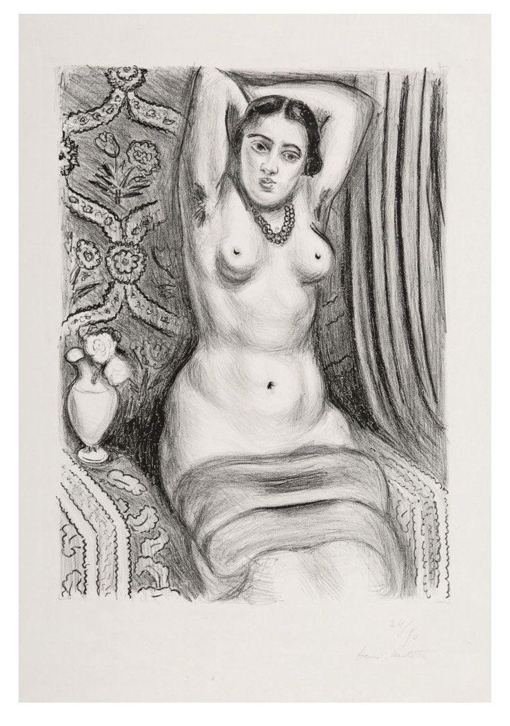 Matisse Lithograph de Henri Matisse T