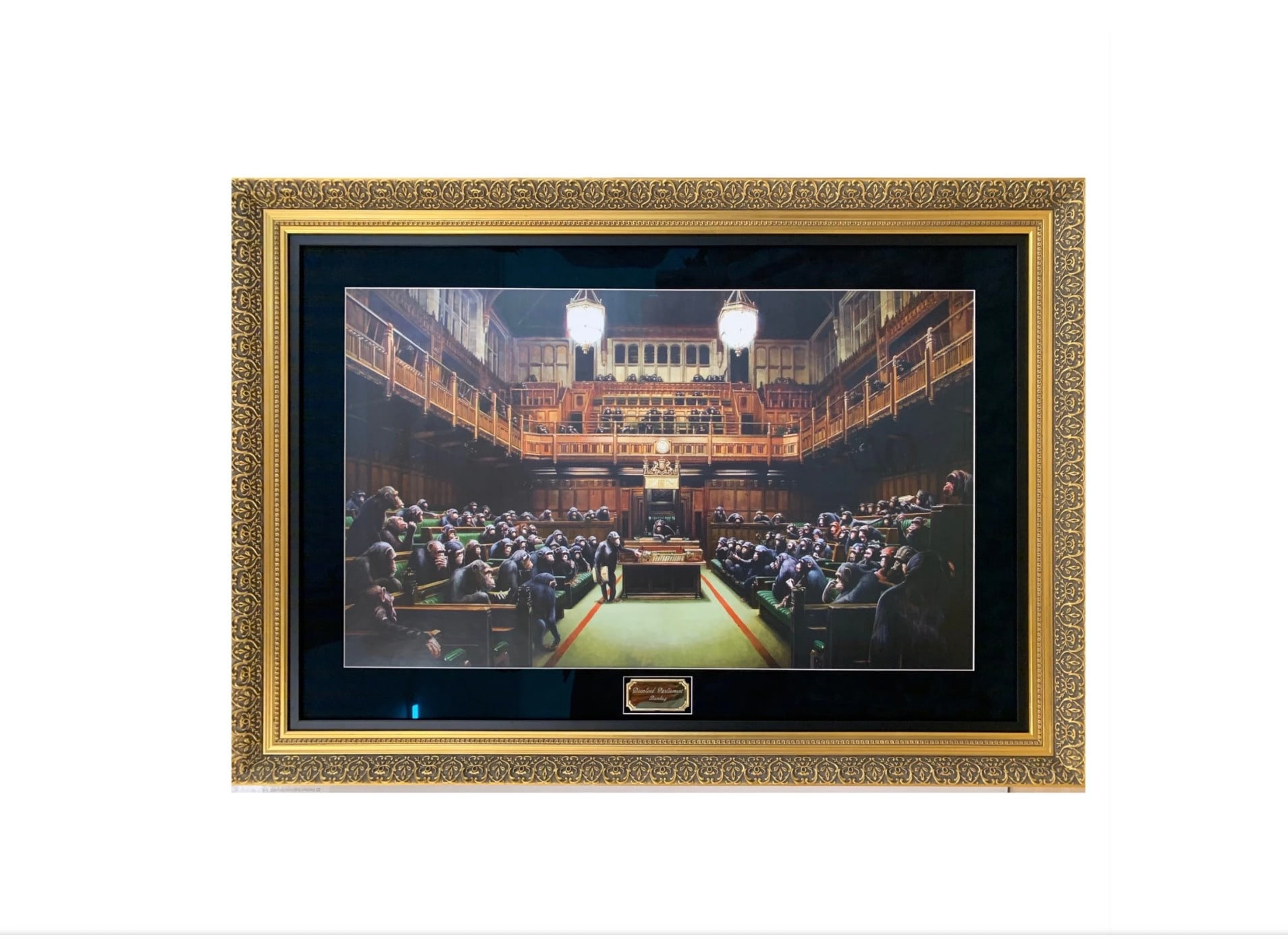 Monkey Parliament Poster — Unsigned