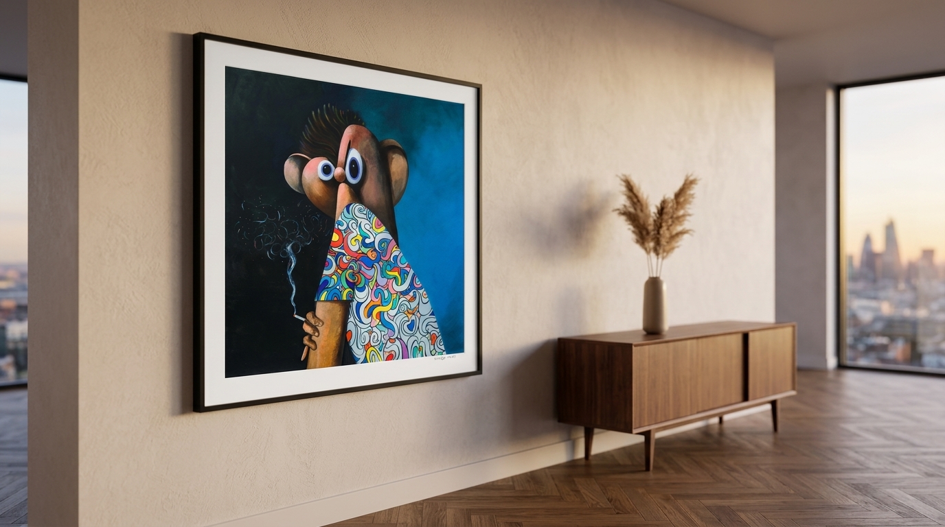 George Condo hero scene 2