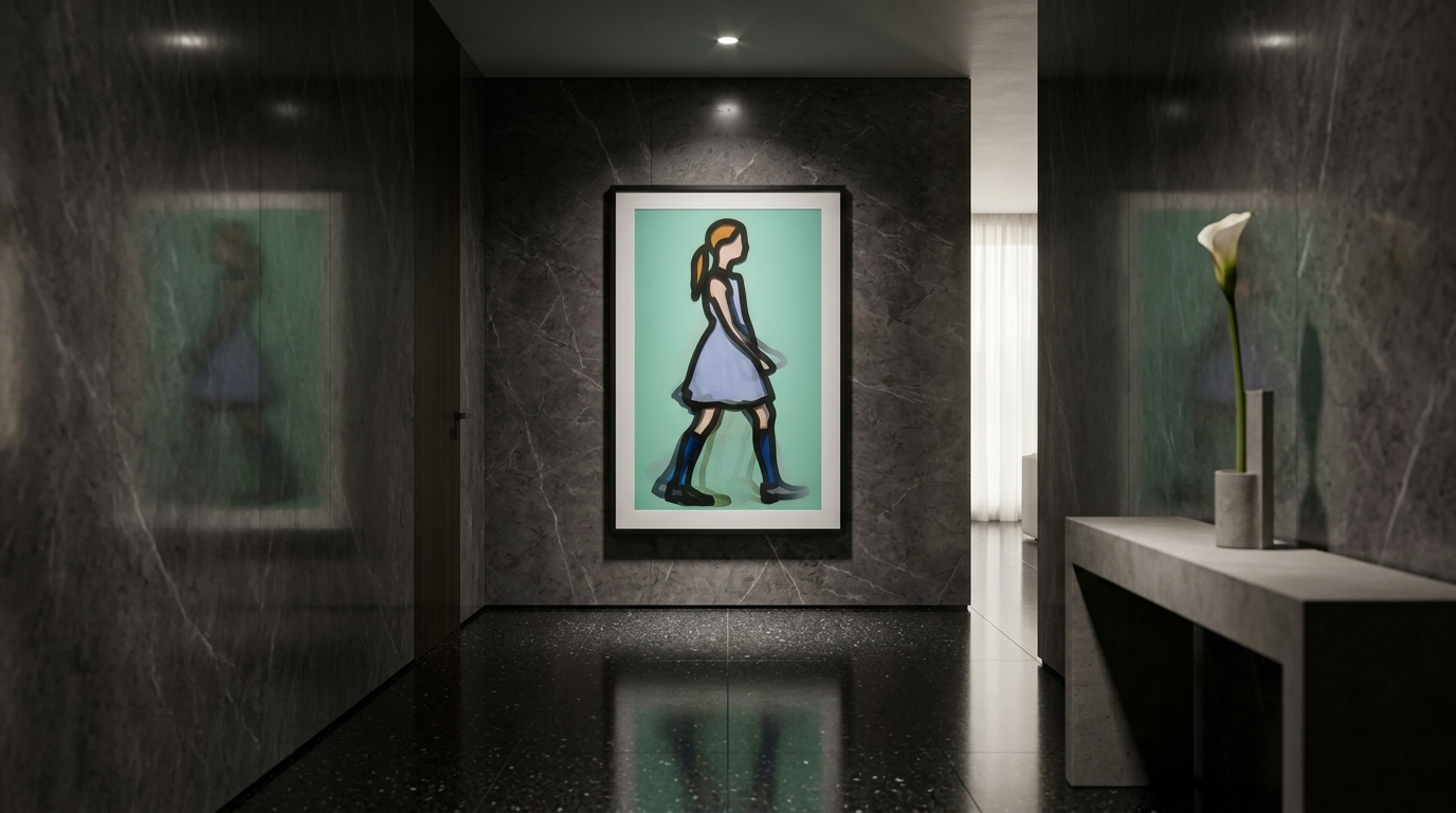 Julian Opie hero scene 3