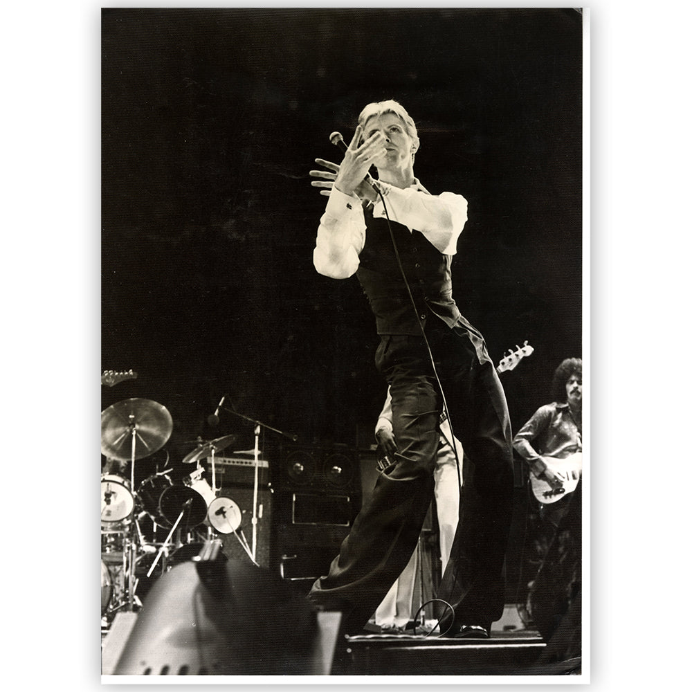 David Bowie at The Forum, 1974 — Terry O'Neill