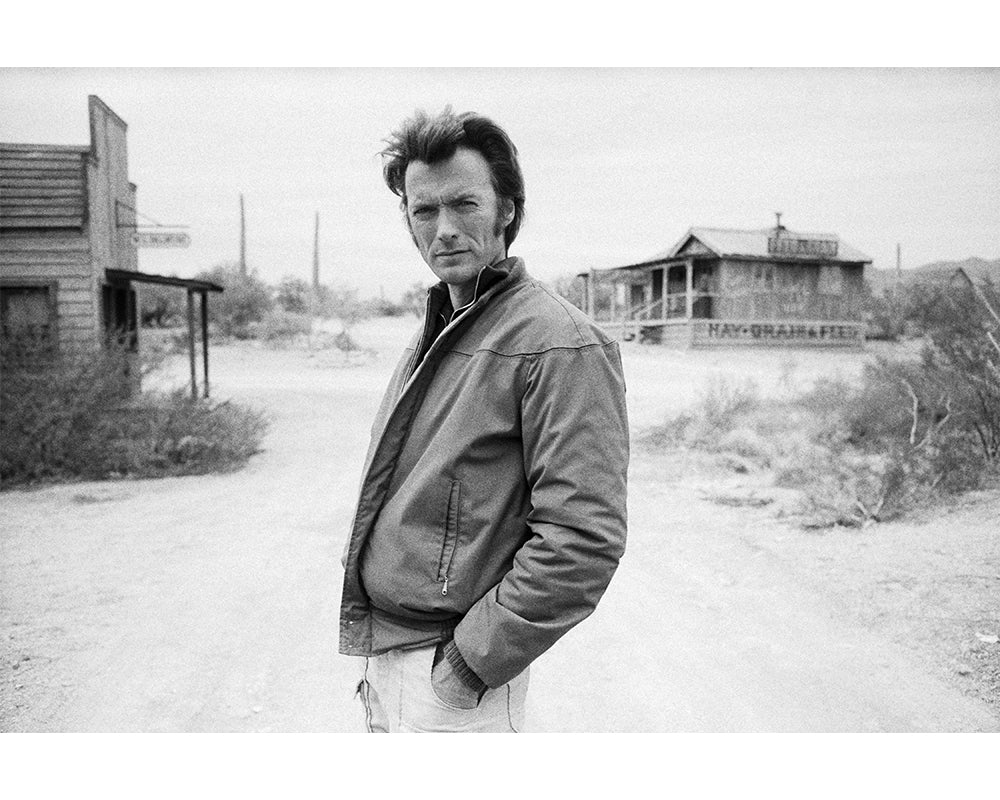 Clint Eastwood on set of Joe Kidd, 1972 — Terry O'Neill